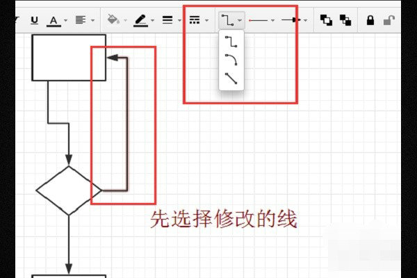 ProcessOn流程图无箭头直线绘制指南