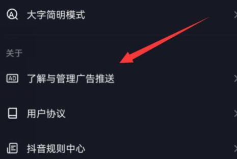 广告管理入口图示