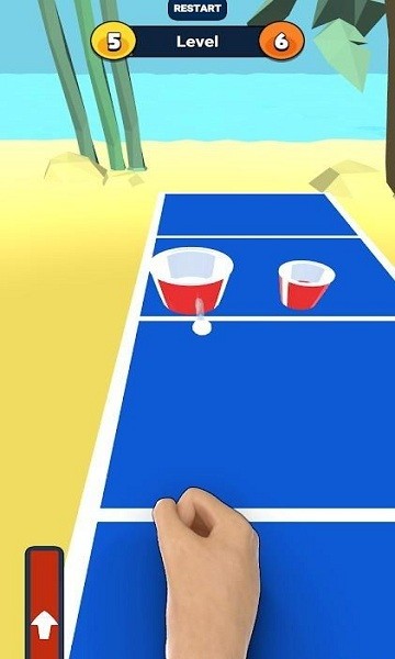 u4e52u4e53u7403u5f39u5165u6c34u676f(Pong Ball)
